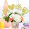 12 PCS 50th Anniversary Centerpiece Sticks Double Sided Gold Glitter